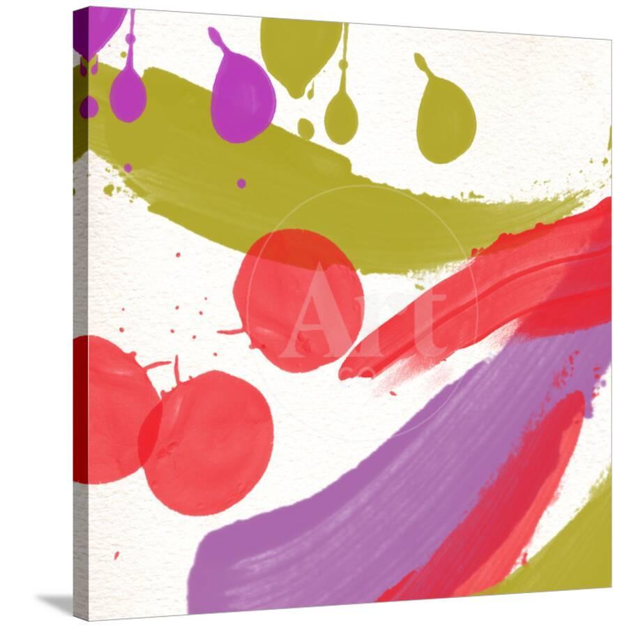 Organized Chaos Ii Stretched Canvas Print Yashna Art Com