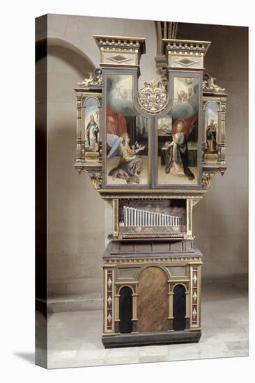 Orgue de la Chapelle, positif allemand-null-Premier Image Canvas