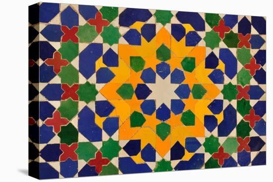 Oriental Mosaic Decoration-p.lange-Stretched Canvas