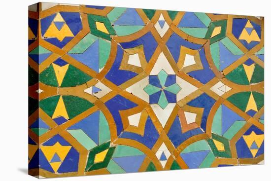 Oriental Mosaic In Casablanca-p.lange-Stretched Canvas