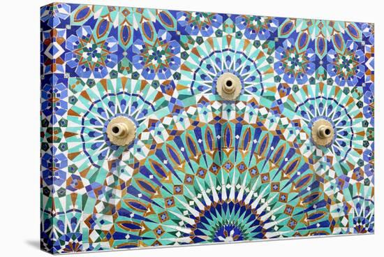 Oriental Mosaic In Morocco-p.lange-Stretched Canvas