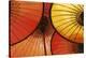 Oriental Umbrellas-Peter Adams-Stretched Canvas
