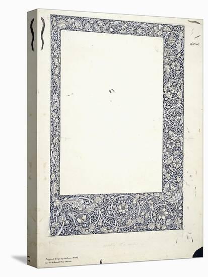 Original Drawing for a Full-Page Border-William Morris-Premier Image Canvas