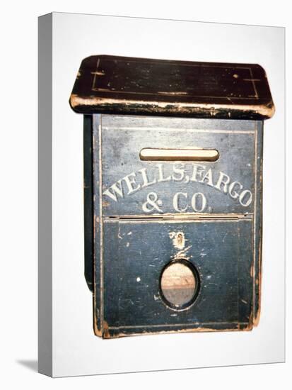 Original Wells Fargo and Co. Letter Box of the Old West, C.1880 (Wood)-American-Premier Image Canvas