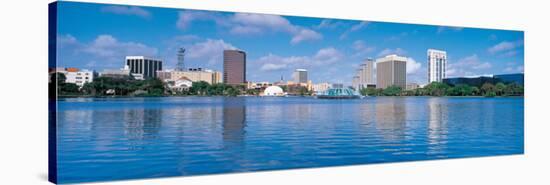 Orlando across Lake Eola, Florida-null-Stretched Canvas