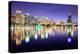 Orlando, Florida, USA Downtown Skyline at Eola Lake.-SeanPavonePhoto-Premier Image Canvas