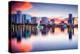 Orlando, Florida, USA Skyline at Eola Lake.-SeanPavonePhoto-Premier Image Canvas