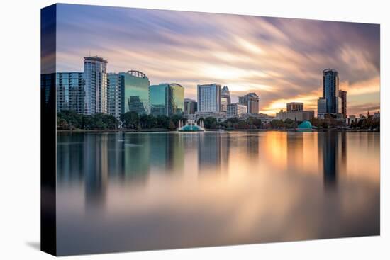 Orlando, Florida, USA Skyline at Eola Lake.-SeanPavonePhoto-Premier Image Canvas