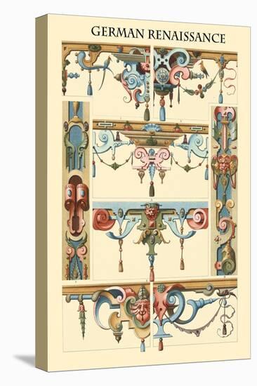 Ornament-German Renaissance-Racinet-Stretched Canvas