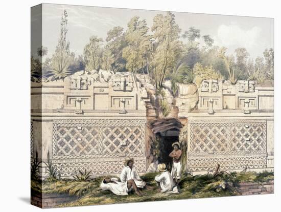 Ornament over the Gateway of the Great Teocallis, from 'Views of Ancient Monuments in Central…-Frederick Catherwood-Premier Image Canvas