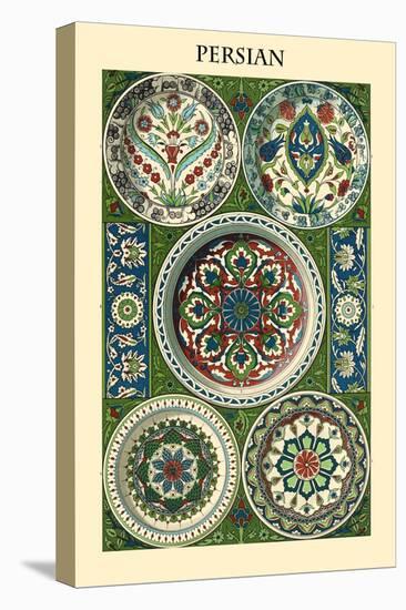Ornament-Persian-Racinet-Stretched Canvas