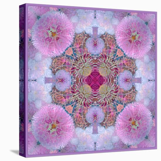 Ornamental Blossoms Mandala-Alaya Gadeh-Premier Image Canvas