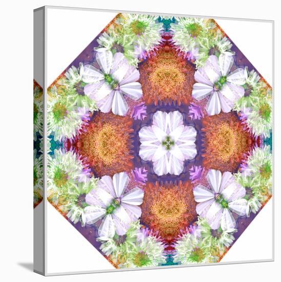 Ornamental Rhomb from Flowers-Alaya Gadeh-Premier Image Canvas
