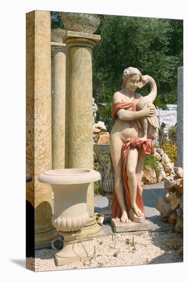Ornamental Statues, Kefalonia, Greece-Peter Thompson-Premier Image Canvas