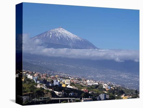 Orotava Valley and Pico Del Teide, Tenerife, Canary Islands, Spain, Europe-Hans Peter Merten-Premier Image Canvas