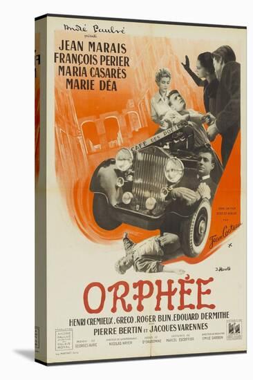 Orpheus, 1950 "Orphee" Directed by Jean Cocteau-null-Premier Image Canvas