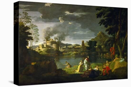 Orpheus and Eurydice, 1659-Nicolas Poussin-Premier Image Canvas