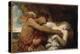 Orpheus and Eurydice-George Frederick Watts-Premier Image Canvas