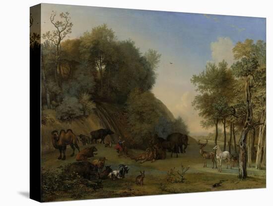 Orpheus and the Animals-Paulus Potter-Stretched Canvas