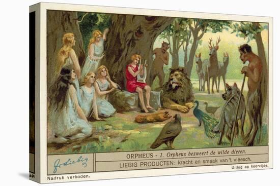 Orpheus Charms the Wild Animals-null-Premier Image Canvas