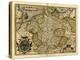 Ortelius's Map of Germany, 1570-Library of Congress-Premier Image Canvas