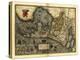 Ortelius's Map of Holland, 1570-Library of Congress-Premier Image Canvas