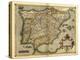 Ortelius's Map of Iberian Peninsula, 1570-Library of Congress-Premier Image Canvas