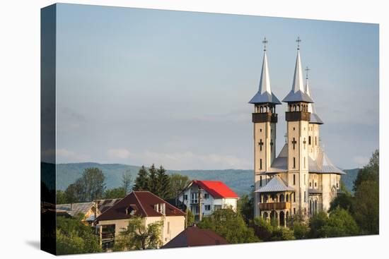 Orthodox Romanian Church at Sunrise, Breb (Brebre), Maramures, Romania, Europe-Matthew Williams-Ellis-Premier Image Canvas