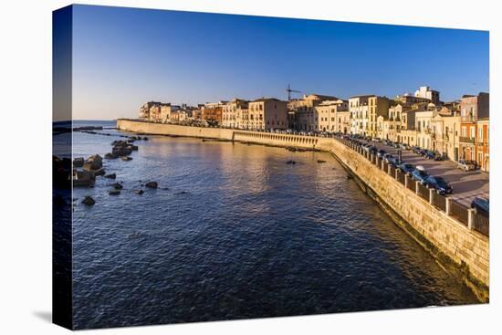 Ortigia (Ortygia) Island at Sunrise, Syracuse (Siracusa), Sicily, Italy, Mediterranean, Europe-Matthew Williams-Ellis-Premier Image Canvas