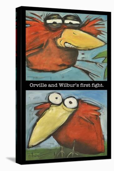 Orville and Wilbur's First Flight-Tim Nyberg-Premier Image Canvas