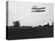 Orville Wright on Flight 41 at 60 foot high Photograph - Dayton, OH-Lantern Press-Stretched Canvas