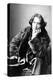 Oscar Wilde in His Favourite Coat, 1882-Napoleon Sarony-Premier Image Canvas