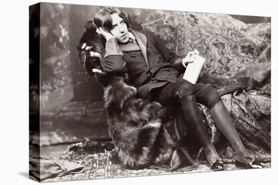 Oscar Wilde-Napoleon Sarony-Premier Image Canvas