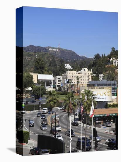 Oscars Billboard, Hollywood Sign, Hollywood, Los Angeles, California-null-Premier Image Canvas