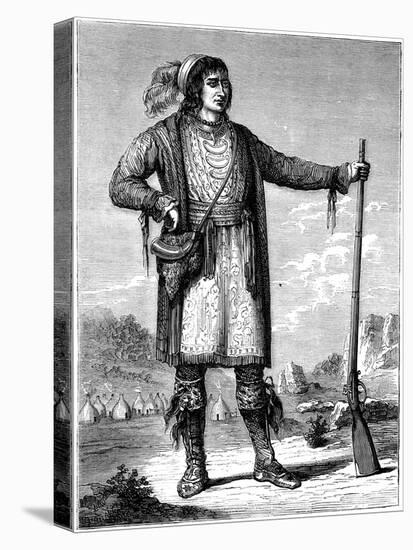 Osceola, Chief of the Seminoles, C1837-George Catlin-Premier Image Canvas