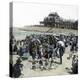 Ostend (Belgium), the Beach and the Kursaal, Circa 1880-Leon, Levy et Fils-Premier Image Canvas