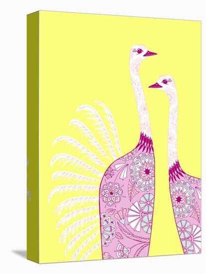 Ostrich Girls-null-Premier Image Canvas