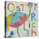 Ostrich-Julie Beyer-Stretched Canvas