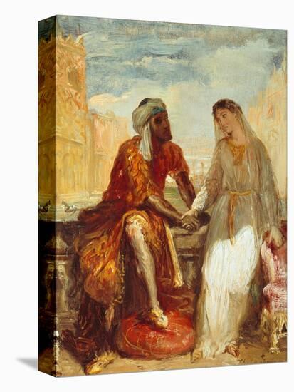 Othello and Desdemona, 1844-Theodore Chasseriau-Premier Image Canvas