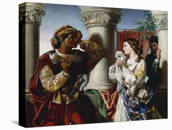 Othello and Desdemona-Daniel Maclise-Premier Image Canvas