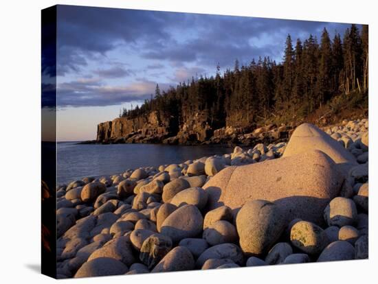 Otter Cliffs Fom Monument Cove, Maine, USA-Jerry & Marcy Monkman-Premier Image Canvas