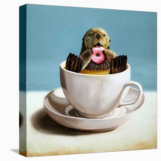Otterly Delicious-Lucia Heffernan-Stretched Canvas