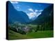 Otztal-Otz Valley & Town of Oetz, Tyrol, Austri-Walter Bibikow-Premier Image Canvas