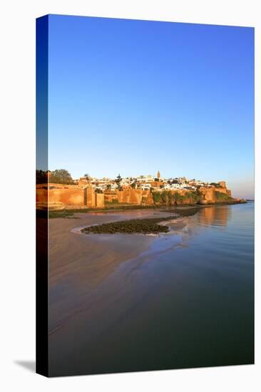 Oudaia Kasbah and Coastline, Rabat, Morocco, North Africa, Africa-Neil Farrin-Premier Image Canvas