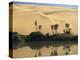 Oum El Ma (Umm El Ma) Lake, Mandara Valley, Southwest Desert, Libya, North Africa, Africa-Nico Tondini-Premier Image Canvas