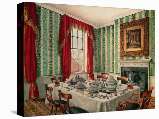 Our Dining Room at York, 1838-Mary Ellen Best-Premier Image Canvas