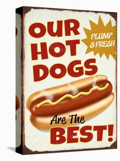 Our Hot Dogs Best-Retroplanet-Premier Image Canvas