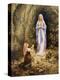 Our Lady of Lourdes-Edgar Jerins-Premier Image Canvas