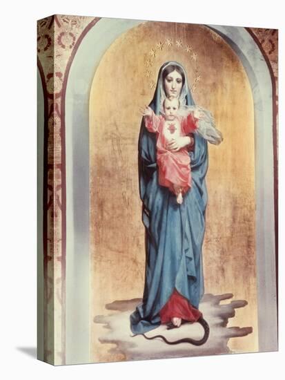 Our Lady of the Sacred Heart-Antonio Ciseri-Premier Image Canvas