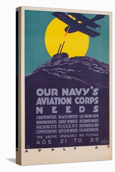 Our Navy's Aviation Corps Needs-Harold Von Schmidt-Premier Image Canvas